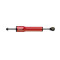 Lenkungsdämpfer rot, Hub 80 mm, Länge 271 mm, mit 18 Clicks einstellbar, ohne Halterung