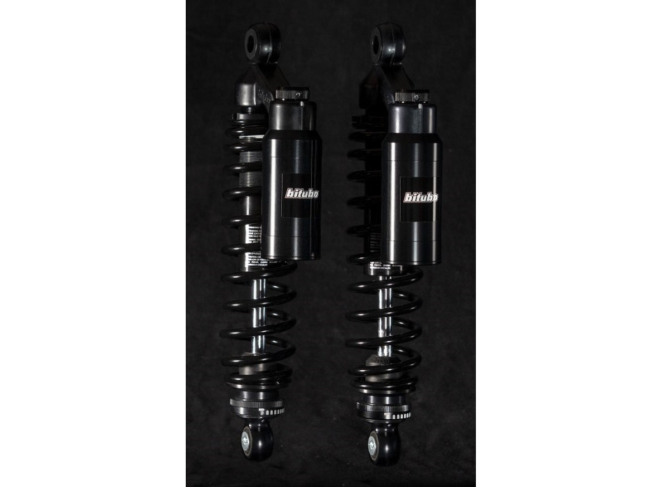 Einstellbares Drehmoment: Vorspannung, Zugstufe, Druckstufe, separater Tank, einstellbarer Radstand 351mm, DARK EDITION