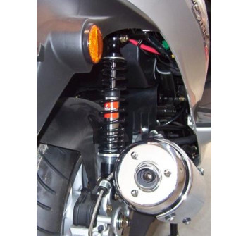 TWIN front-ADJ: spring preload, black spring