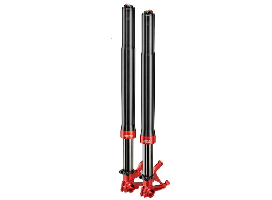 Forcella/Fork L-780mm. Ø58-Ø52. Stroke 130mm. Caliper-108. Brake offset-113.5mm. Offset-15.8mm. ØiDX-30mm. ØiSX-30mm