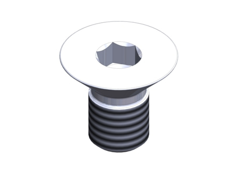 SCHRAUBE M6x10 UNI5933 VERZINKT