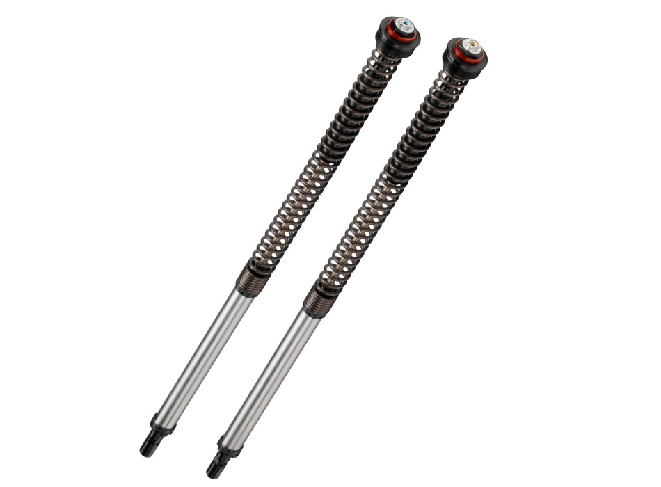 Cartdrige adjustable: spring preload, Rebound, Compression + 2 Lt. Oil, Red ring