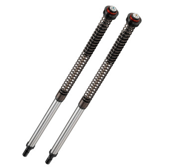 Cartdrige adjustable: spring preload, Rebound, Compression + 2 Lt. Oil, Red ring