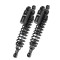 Twinshocks adjustable: spring preload, rebound, compression, length 350mm, Piggyback tank DARK EDITION