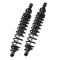 Twinshocks adjustable: spring preload, rebound, length 366mm, DARK EDITION