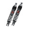 Twinshocks adjustable: spring preload, rebound, Black spring