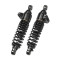 Twinshocks adjustable: hydraulic spring preload, rebound, length 331mm, DARK EDITION