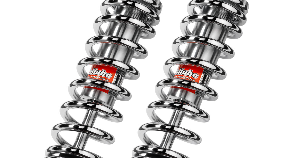 Twinshocks adjustable: spring preload, length 301mm, CHROME EDITION