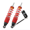 Twinshocks adjustable: spring preload, length 322mm