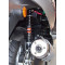 Twinshocks front adjustable: spring preload, Black spring