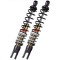 Twinshocks front adjustable: spring preload, Black spring