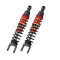 Twinshocks rear adjustable: spring preload, Red and Black springs