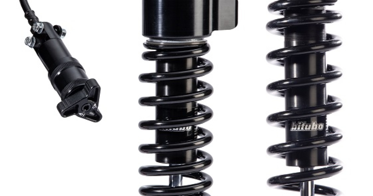 Twinshocks adjustable: single hydraulic spring preload, rebound, length ...