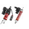 Kit front and rear mono shocks for SHOWA ESA OEM, provided without springs, remote reservoir adj. Double Compression