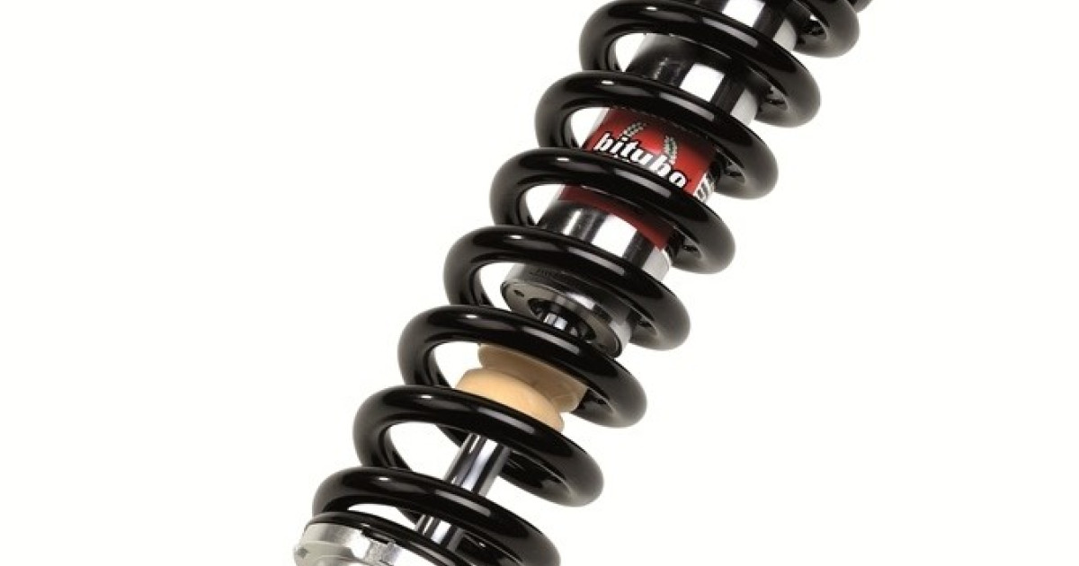 Monoshock adjustable: spring preload, rebound, Black spring