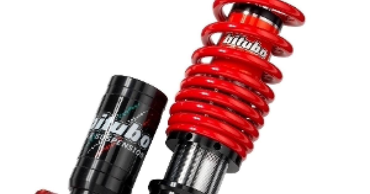 Vespa Front Monoshock adjustable: spring preload, compression, Red spring