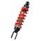 Monoshocks adjustable: spring preload, rebound, Red spring