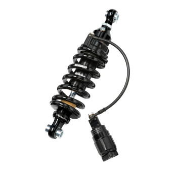 Monoshocks adjustable: hydraulic spring preload, rebound, lenght, DARK EDITION