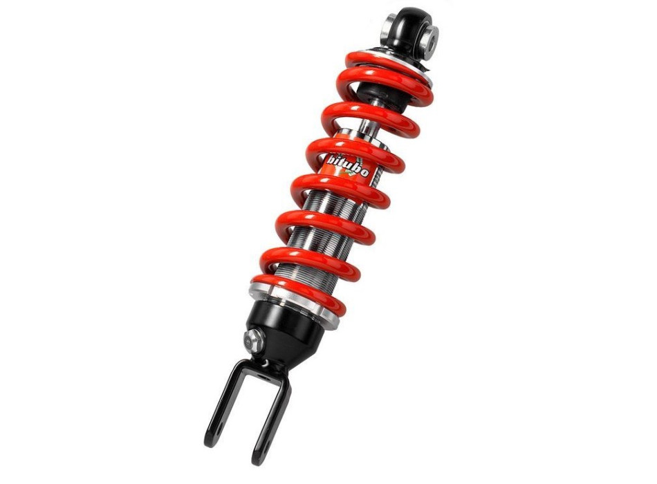 Monoshocks adjustable: spring preload Red spring
