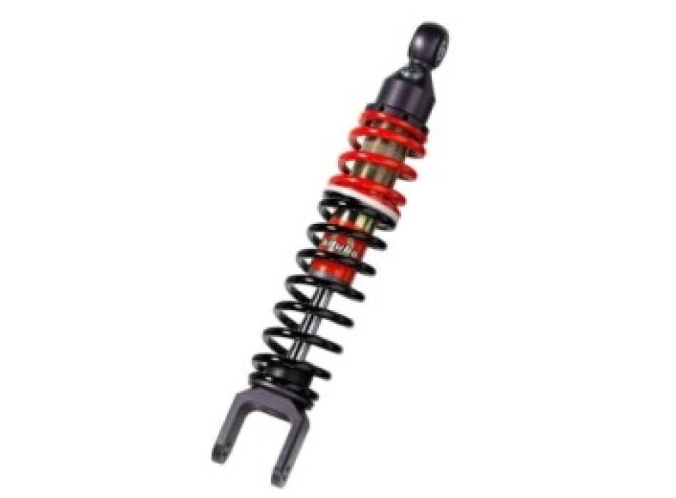 Monoshock rear adjustable: spring preload, lenght +20mm, Red and Black springs