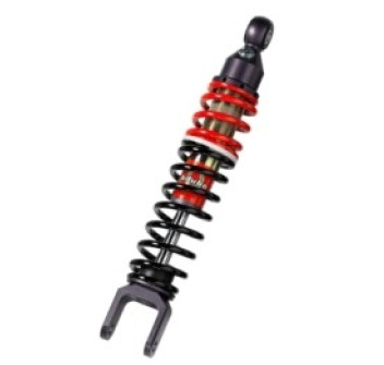Monoshock rear adjustable: spring preload, Red and Black springs