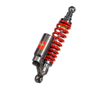 LONG TRACK Monoshocks adjustable: preload, rebound, compression, length, Red spring