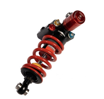 Monoshocks adjustable:Integ.hyd.preload, 2rebound, 2compression, length 310 mm -4.5 +3.5