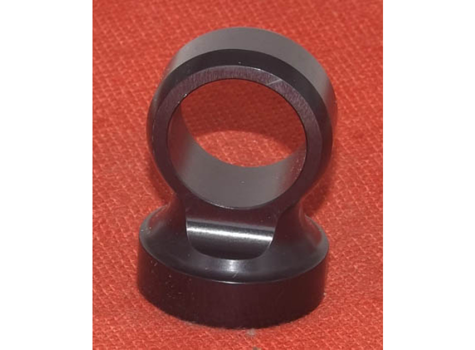 Black anodize aluminium Eye M12X1.25 L.33