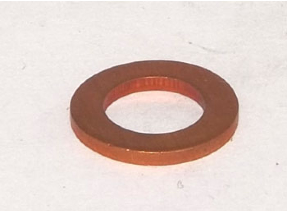 RAME WASHER Cu-ETP/DHP Di.8 De.14 sp.1.5 UNI 1652 30-55HV