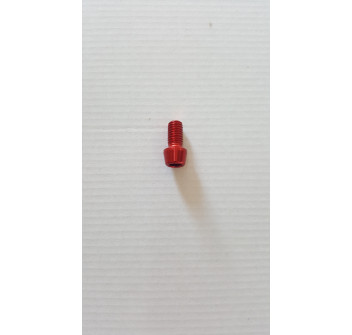 CUSTOM SCREW M8x15 RED ERGAL
