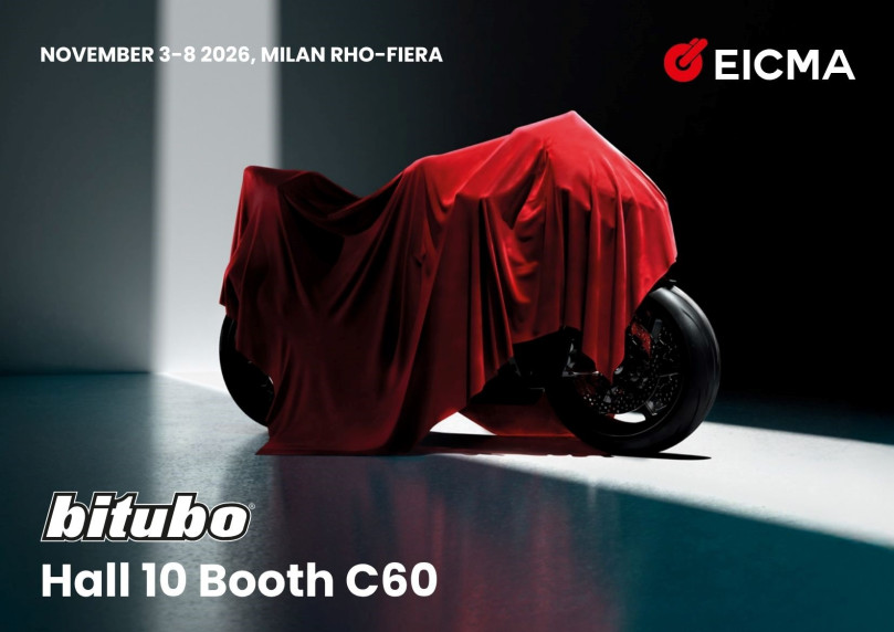Rencontrez Bitubo à l'EICMA 2026 | 3-8 novembre
