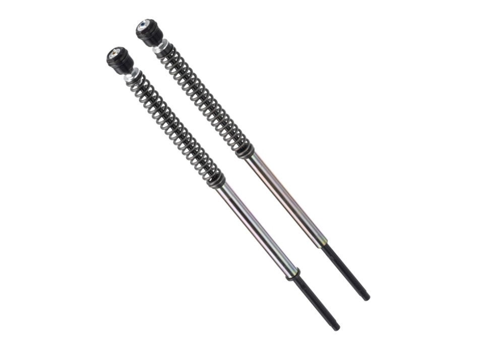 Cartdrige sous pression - Adj : précharge du ressort ; Rebond, Compression ; SANS Huile ; anneau noir Abaissement à -20mm (huile suggéré ref. 997630 pas inclus)
