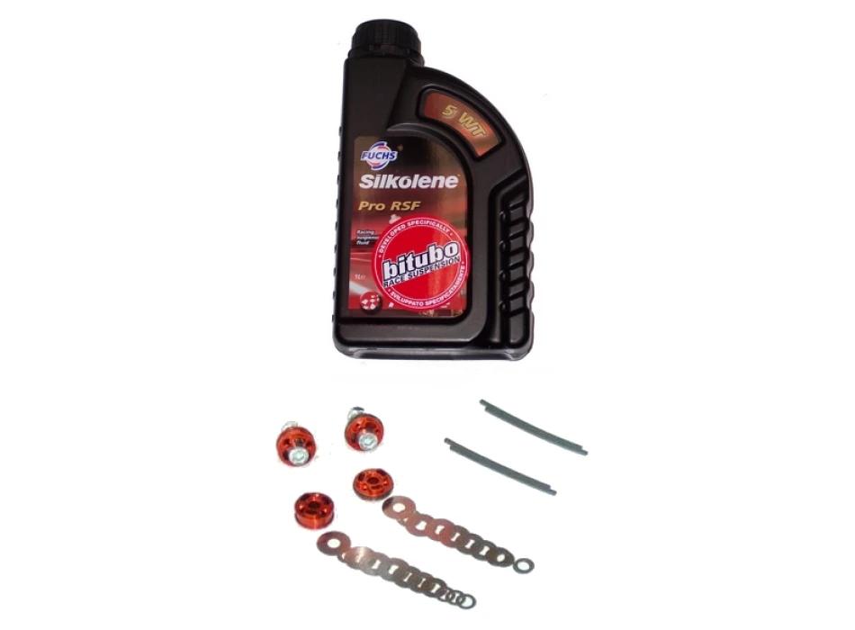 Kit Fourche: piston à compression - détente, lammelles, huile