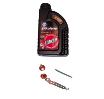 Kit Fourche: piston à compression - détente, lammelles, huile