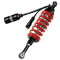 Monoshock avec réglage: précharge du ressort hydraulique, rebond, double compression, entraxe, ressort Rouge