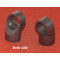 ATTACCO TAPPO 90° INT.33 MOD.F ANODIZZATO ANTRACITE