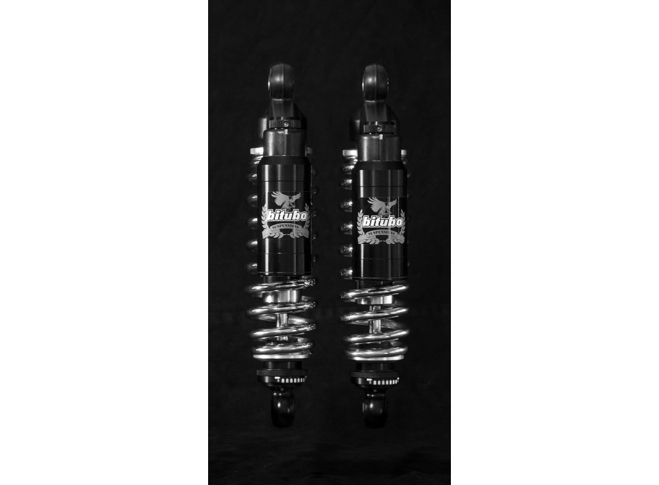 Coppia regolabile: precarico, estensione, compressione, piggyback, Interasse 326mm CHROME EDITION