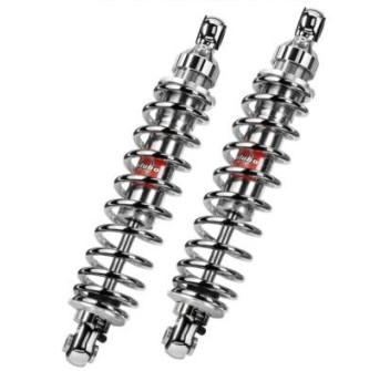 Coppia regolabile: precarico, estensione, interasse 329mm, CHROME EDITION