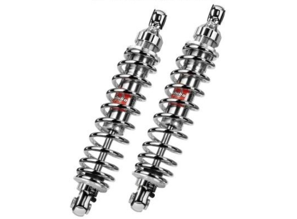 Coppia regolabile: precarico, estensione, interasse 329mm, CHROME EDITION