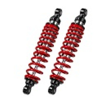 Coppia regolabile: precarico, interasse 322mm, molla Rossa