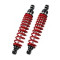 Coppia regolabile: precarico, interasse 322mm, molla Rossa