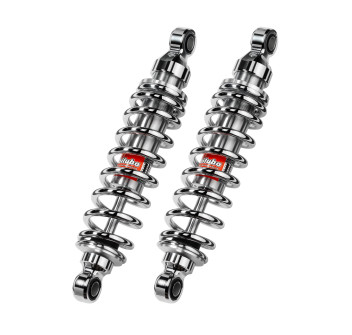 Coppia regolabile: precarico, interasse 340mm, CHROME EDITION