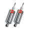 Coppia regolabile: precarico molla, compressione, interasse, molla Nera, Chrome Edition