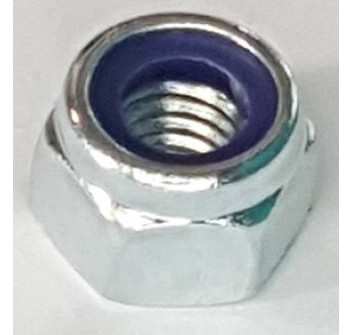 DADO AUTOBLOCCANTE ALTO M8X1.25 INSERTO NON METALLICO DIN 982