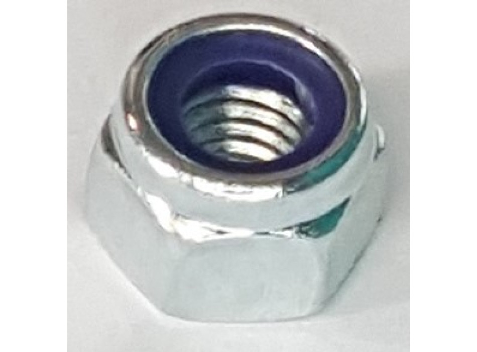 DADO AUTOBLOCCANTE ALTO M8X1.25 INSERTO NON METALLICO DIN 982