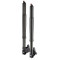Forcella Moto3 L 670mm, Stroke 115mm, Caliper int. 60mm, Brake offset 72.5mm, Offset 11mm, ØiDX 28mm, ØiSX22mm.