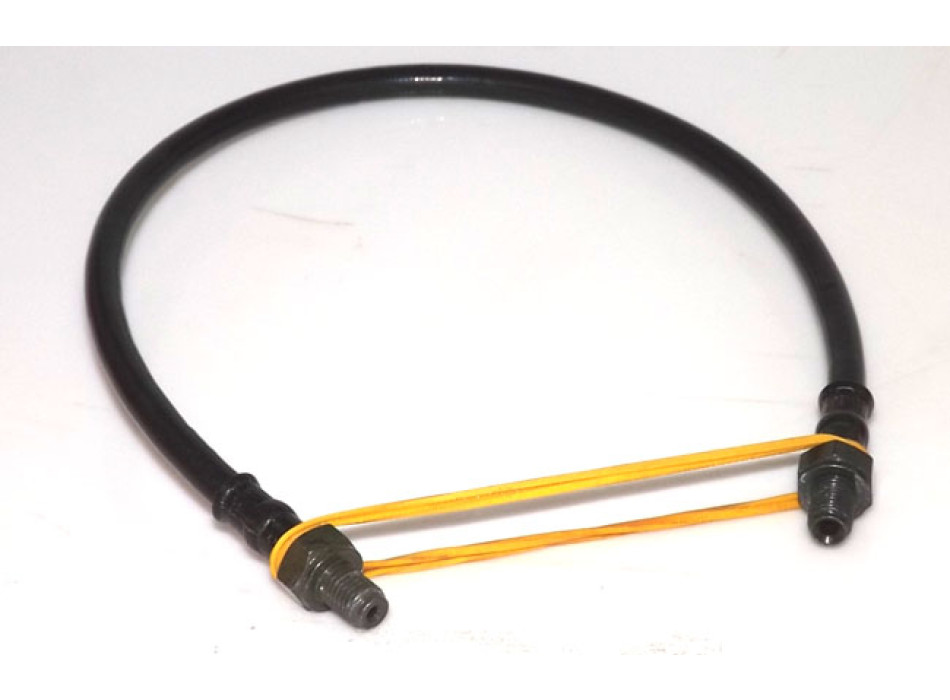 TUBO FLESSIBILE RINFORZATO L=400 M8X1-M8X1