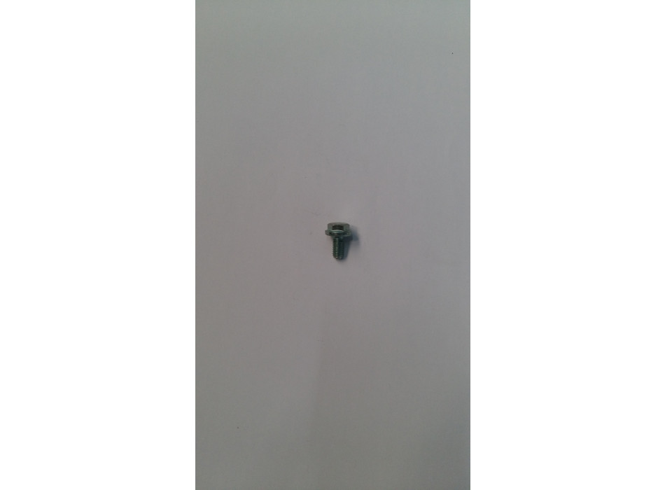 VITE TE FLANGIATA M6x12 DIN6921 ZINCATO BIANCO